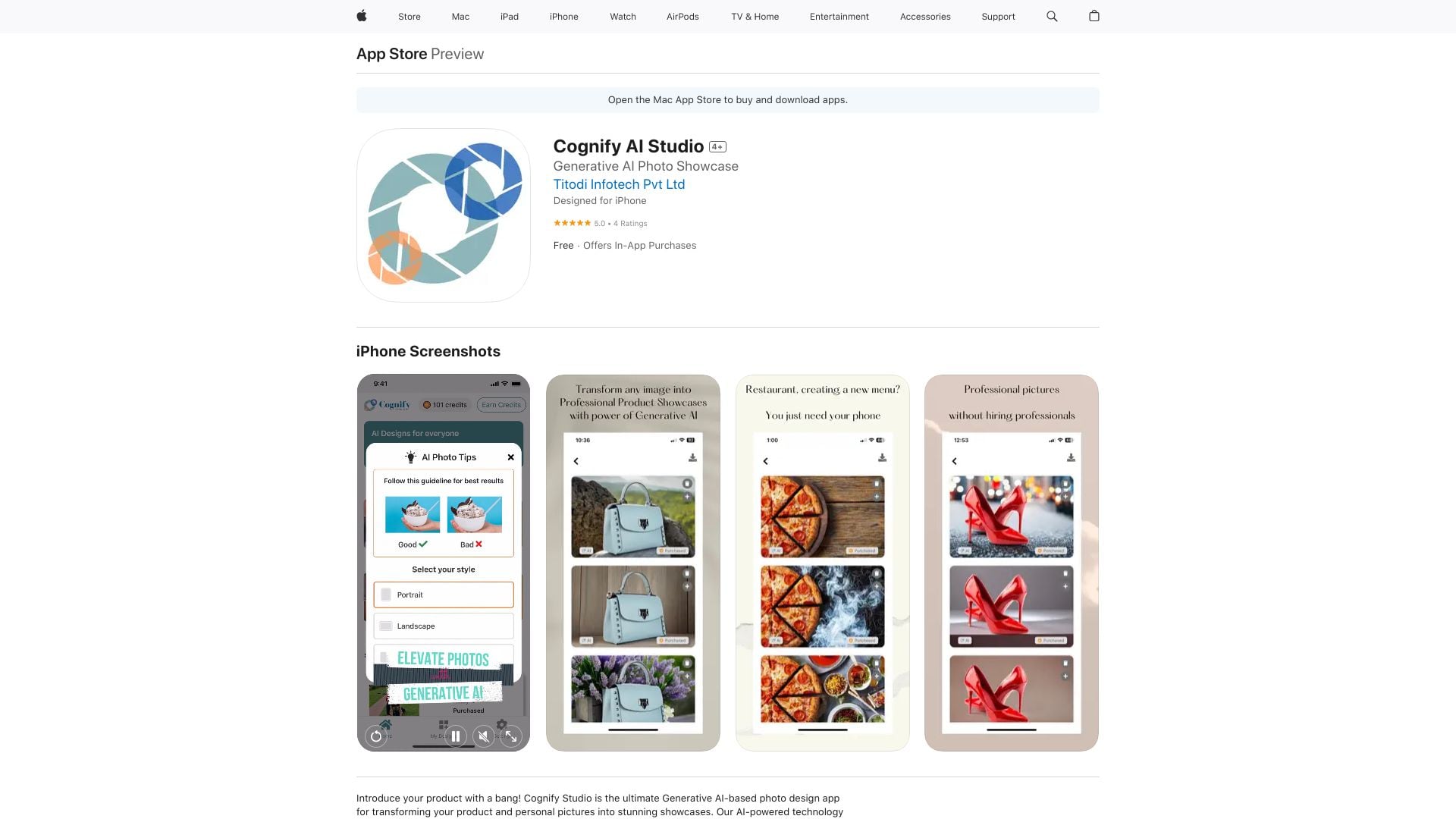 Cognify Studio homepage screenshot