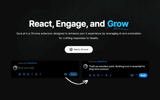 QuraAi homepage screenshot
