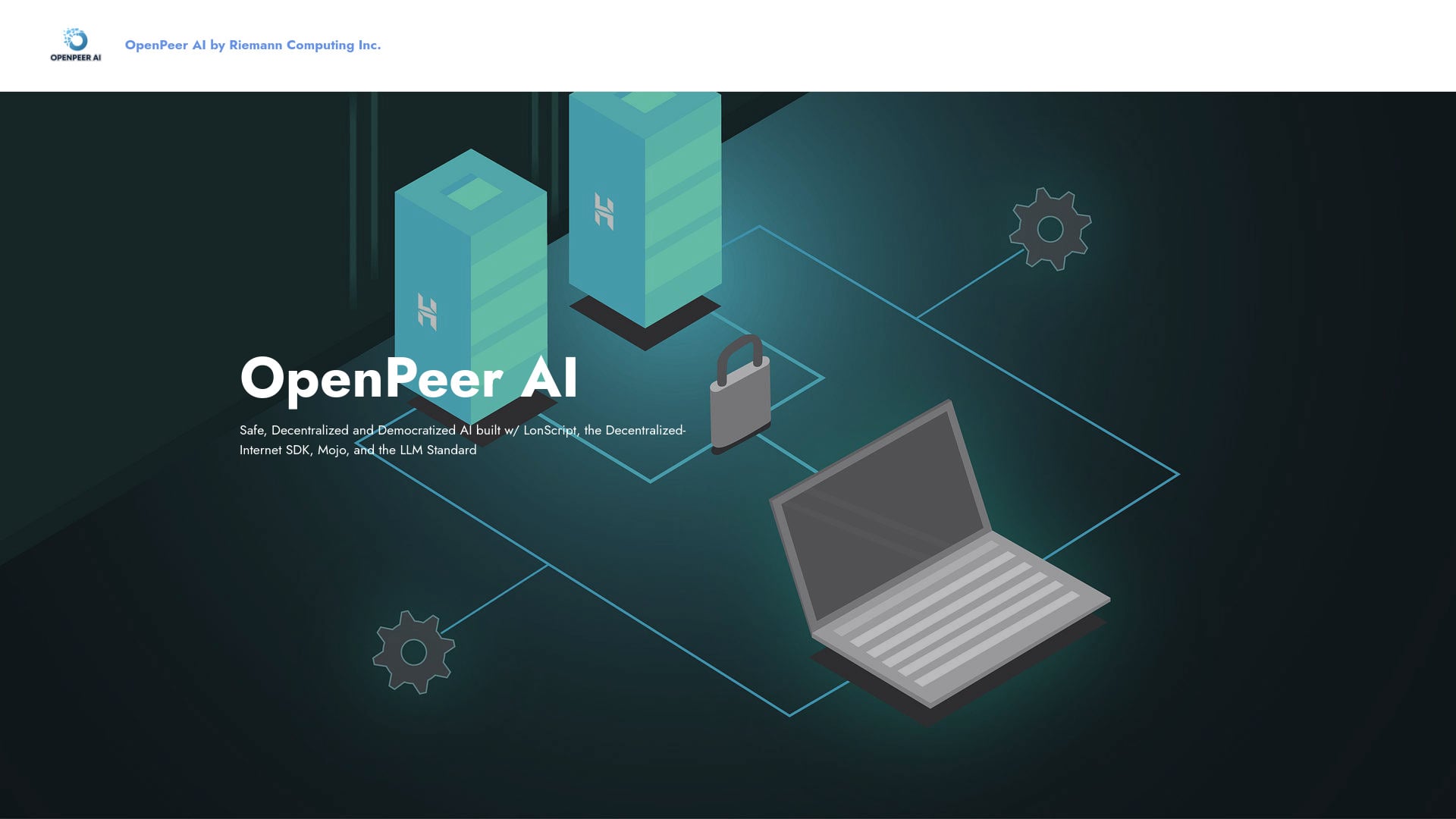 OpenPeer AI Pre-Launch homepage screenshot