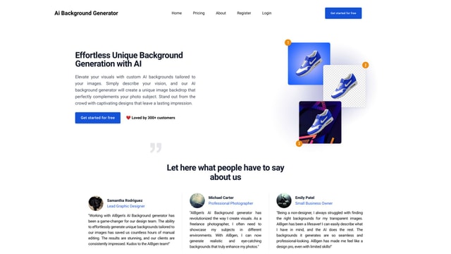 Ai Background Removal and Generation - AI tool for generating custom ...