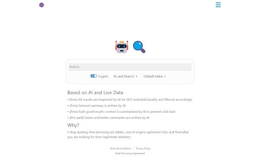 AI Search - A search engine that filters out ads and SEO junk for ...