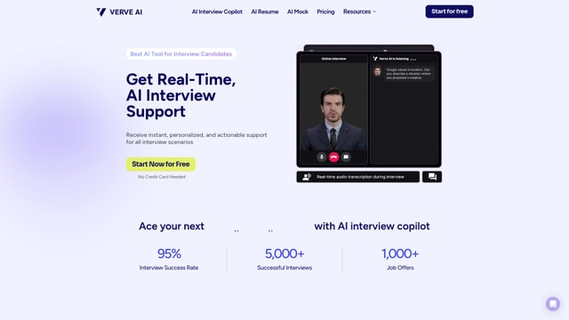 Verve AI - Interview Copilot - AI Interview Copilot for real-time ...