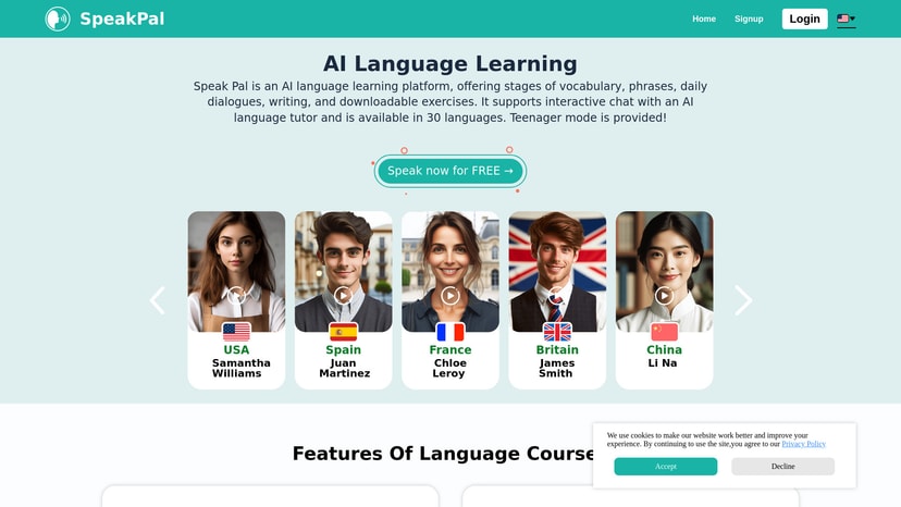 The Best AI Language Learning-SpeakPal - AI-powered language learning ...