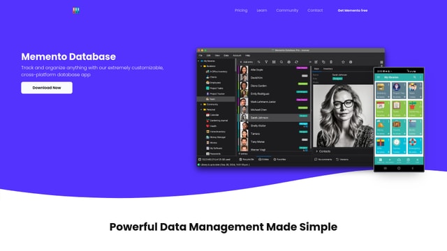 Memento Database - AI-powered, no-code data management for personal and ...